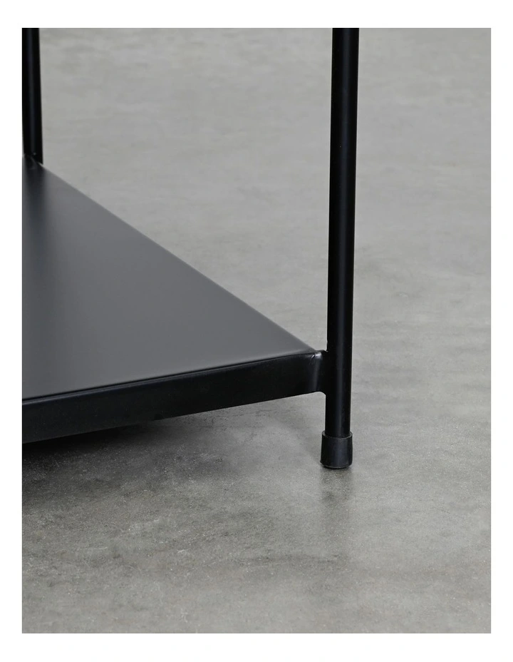 Console Table in Black Metal image 6