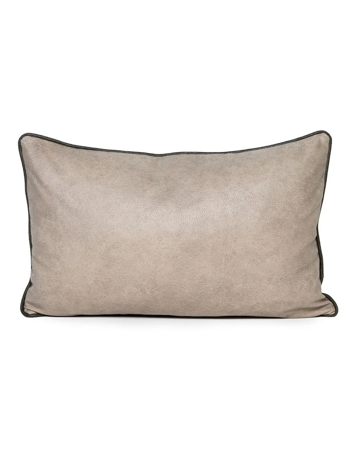 Art Leather Taupe - Vinyl Cushion - 37 X 57 image 1
