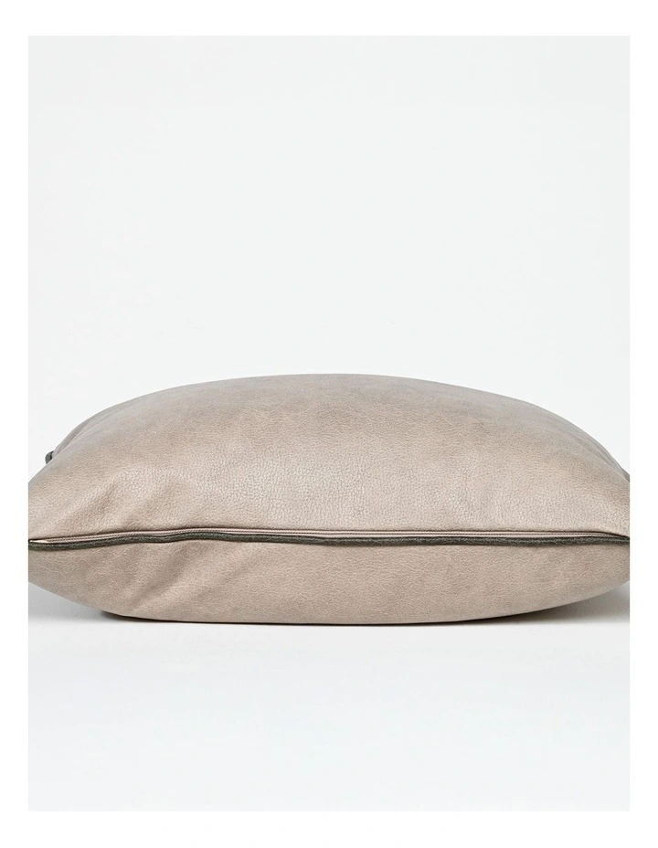 Art Leather Taupe - Vinyl Cushion - 37 X 57 image 4