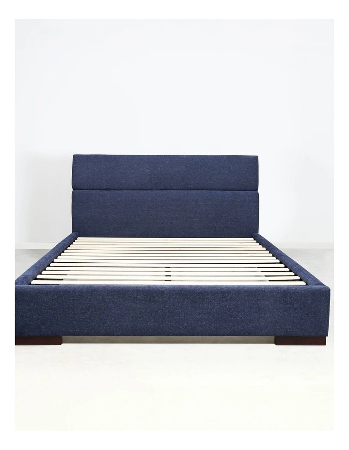 Waverley - Full Bed No Wing - Queen - Indigo Sky image 3