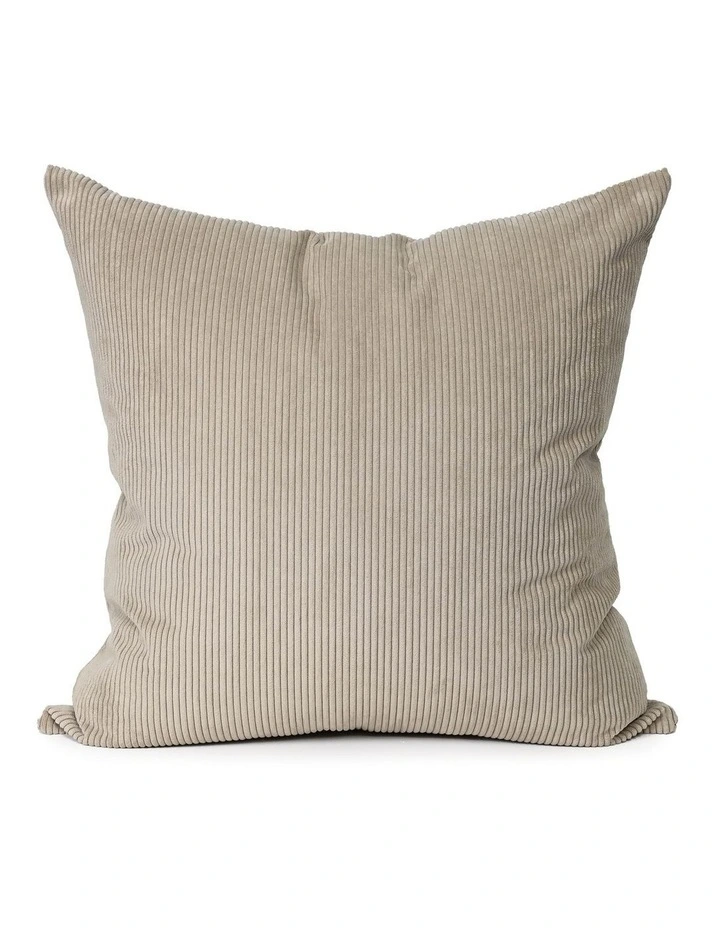 Cord Cushion - Oatmeal - 57 X 57 - Feather Fill image 1