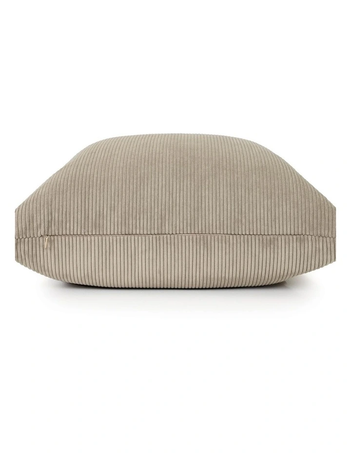 Cord Cushion - Oatmeal - 57 X 57 - Feather Fill image 2