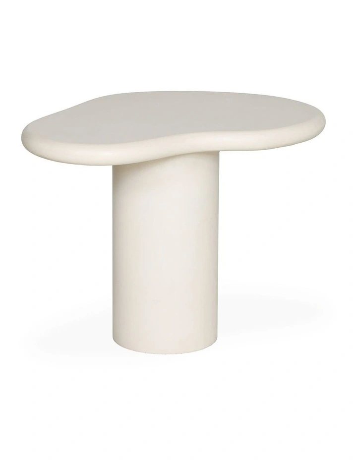 Maru Side Table - Latte White image 1