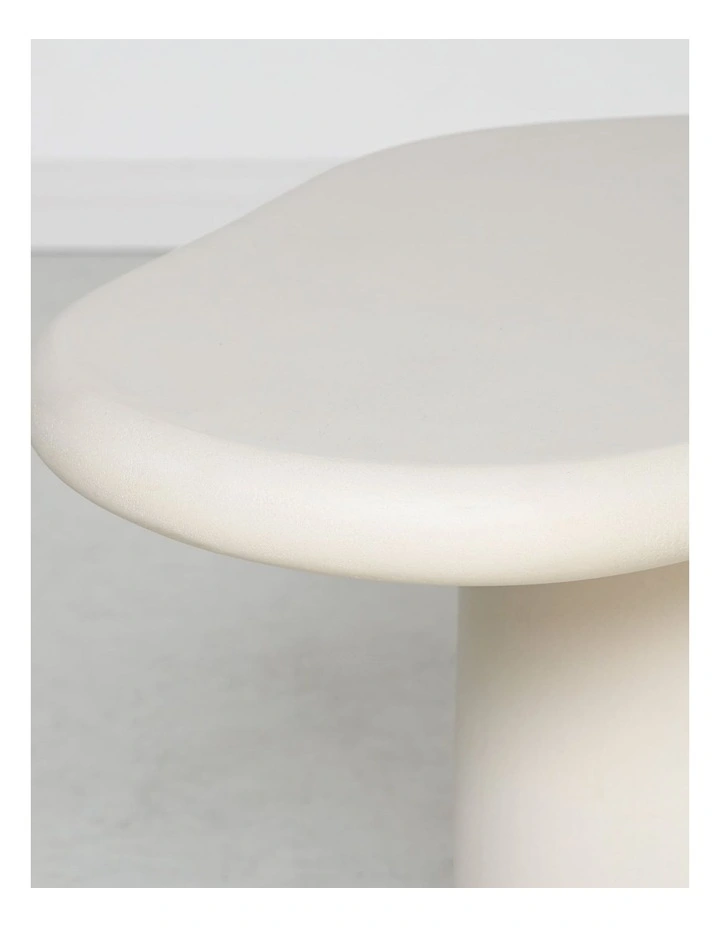 Maru Side Table - Latte White image 4