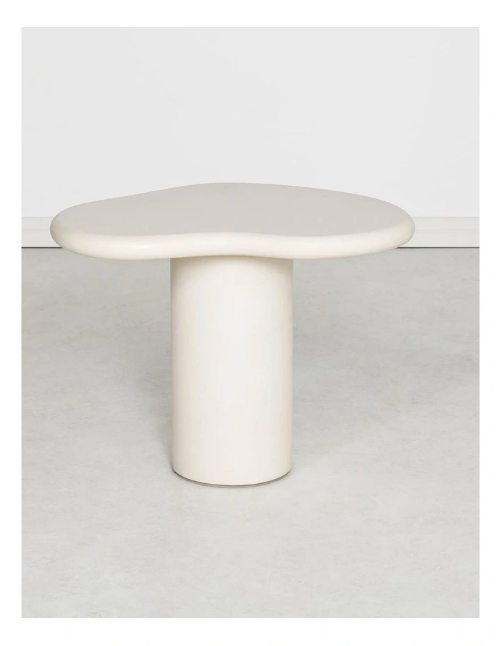 Maru Side Table - Latte White image 5