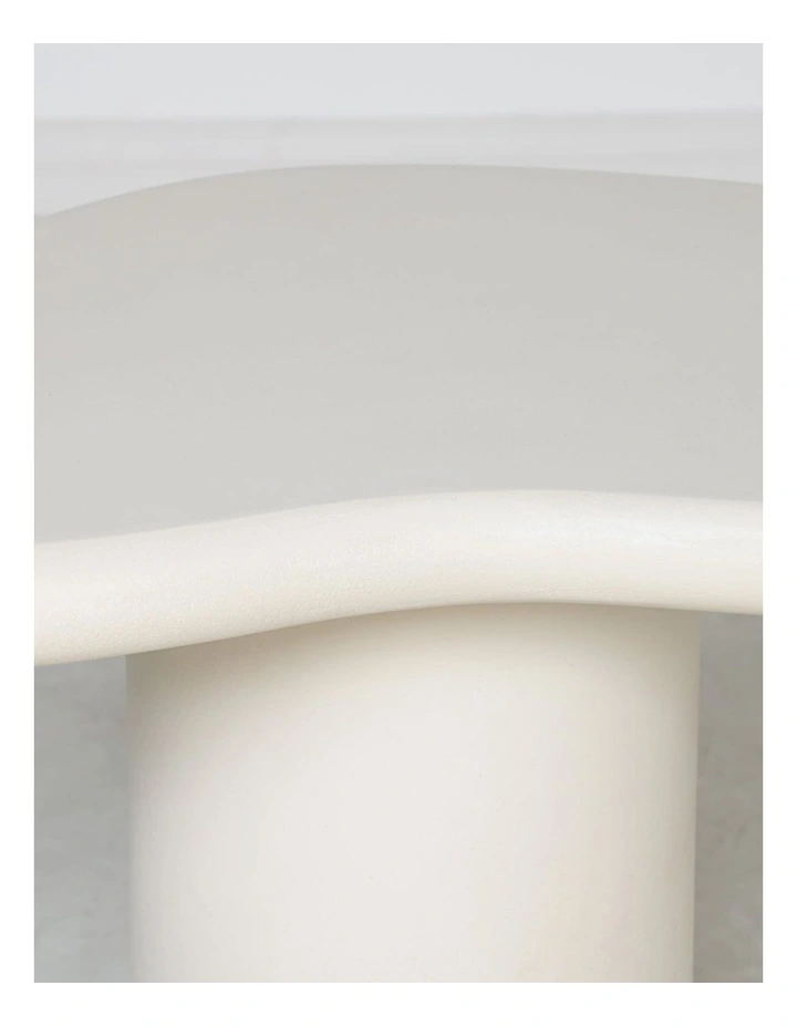 Maru Side Table - Latte White image 6
