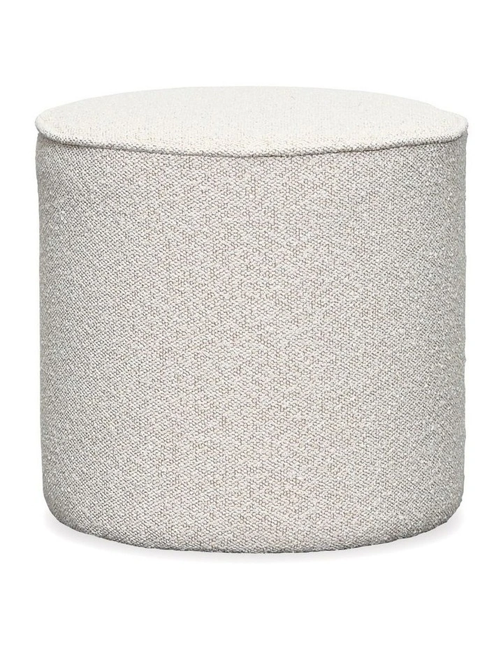 Norwood Ottoman - Oatmeal - Small image 1