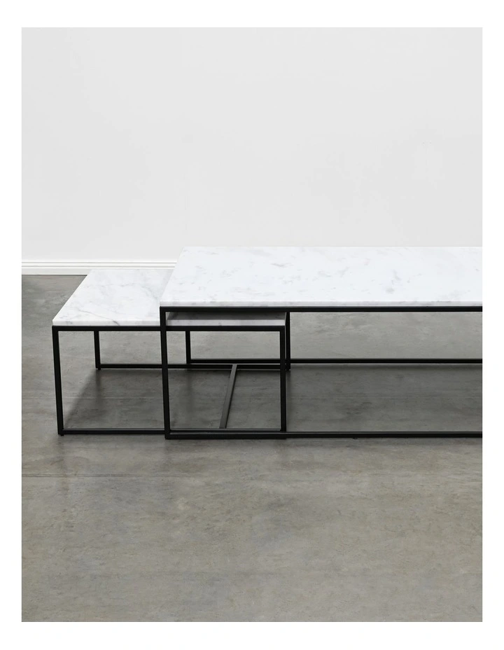 Coffee Table Large in White image 5