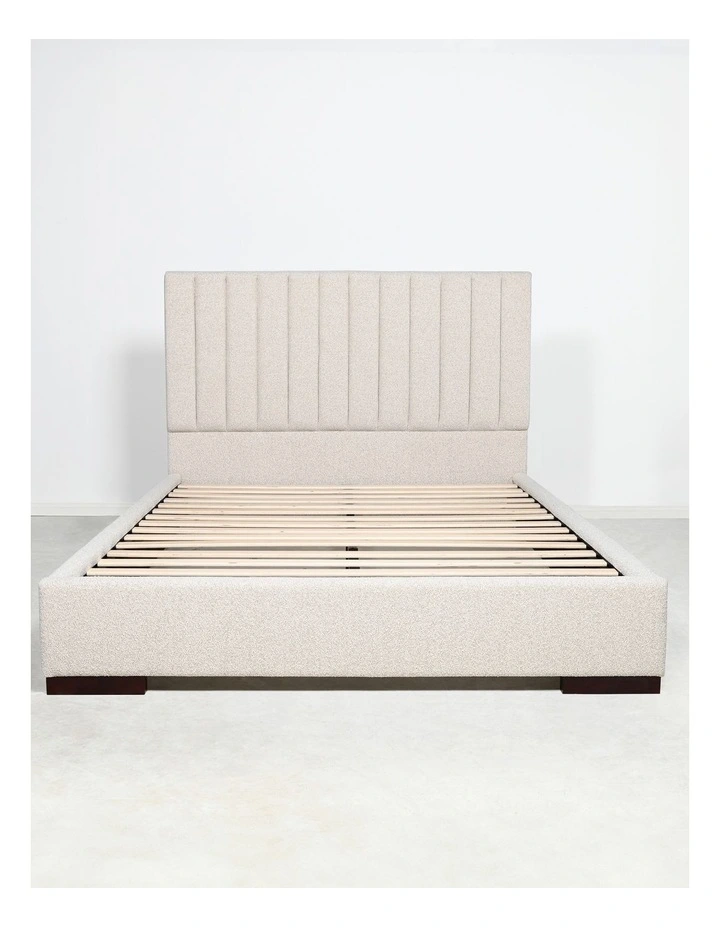 Elodie - Full Bed - Queen - Oatmeal image 2