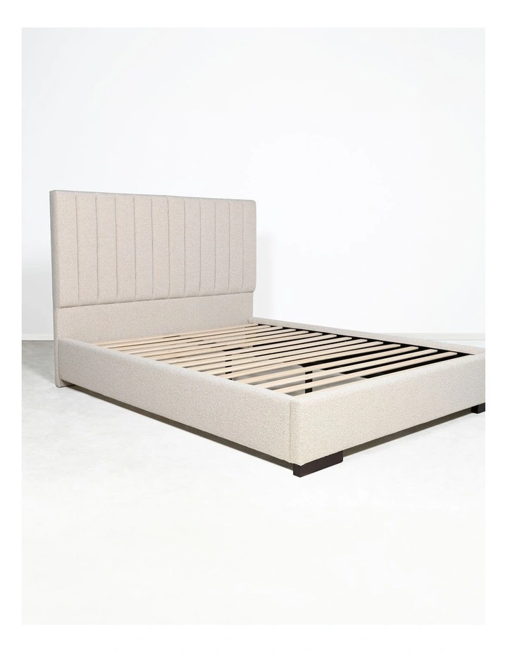 Elodie - Full Bed - Queen - Oatmeal image 6