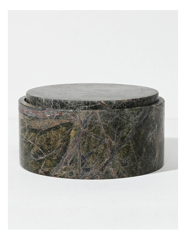 Namib Vessel Large - Green Marble image 1