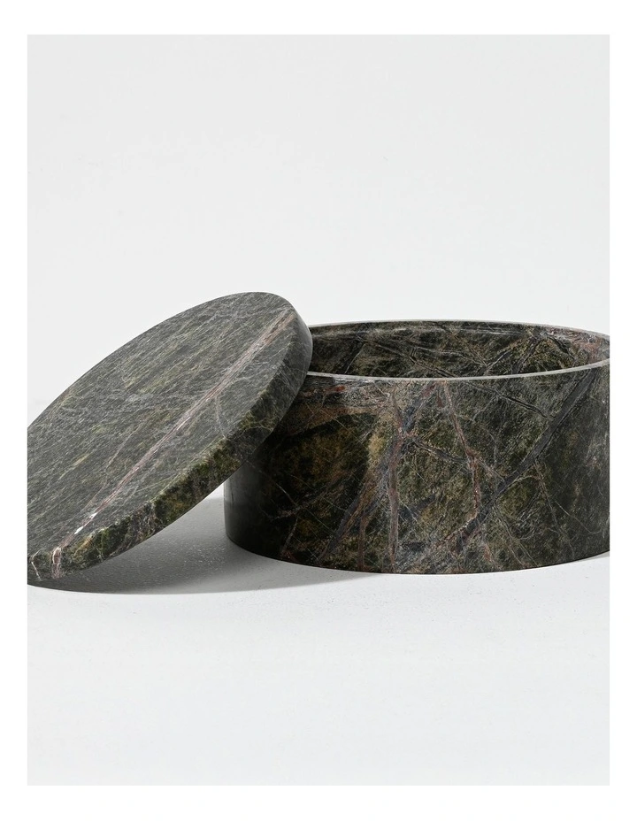 Namib Vessel Large - Green Marble image 2