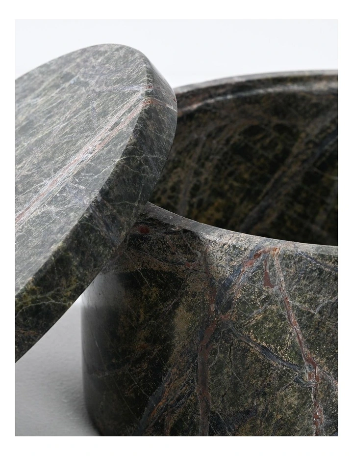 Namib Vessel Large - Green Marble image 4