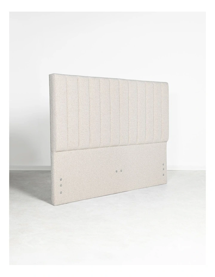 King Size Headboard in Oatmeal image 3