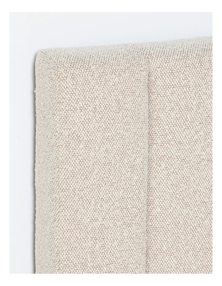 King Size Headboard in Oatmeal image 4