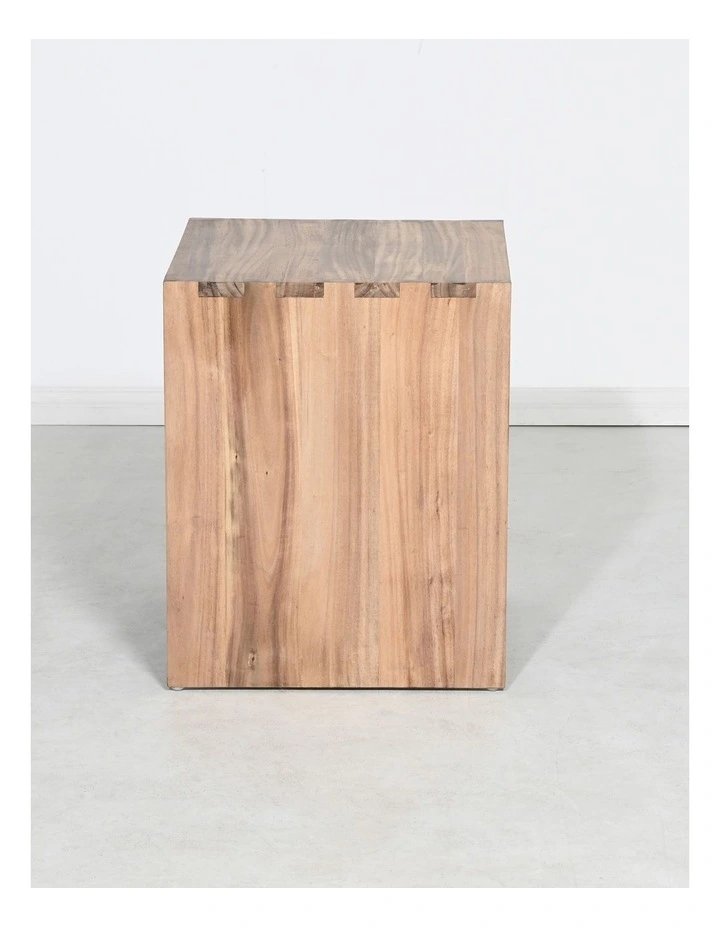 Darcy & Duke Harvey bedside table - Acacia wood natural finish image 5