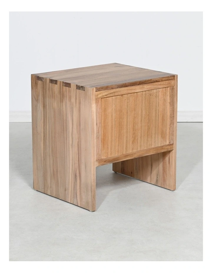 Darcy & Duke Harvey bedside table - Acacia wood natural finish image 6