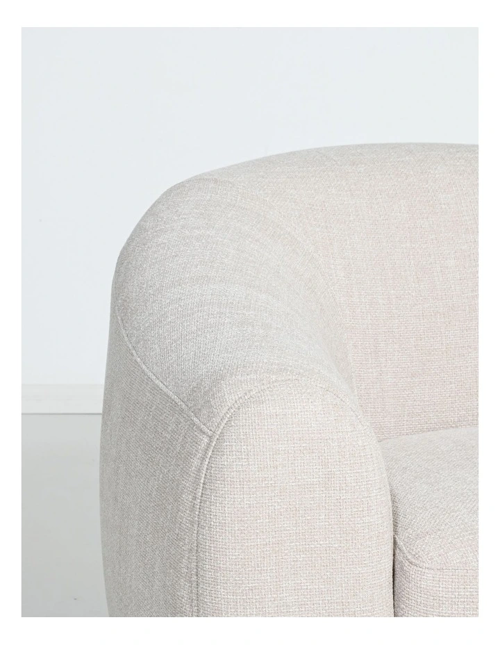 Darcy & Duke Mateo Round Armchair - Chacha Beige image 6