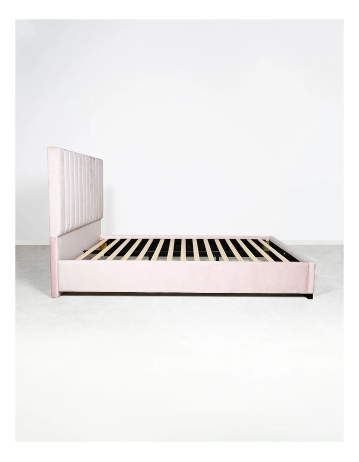 Queen Size Full Bed in Petal Pink image 4