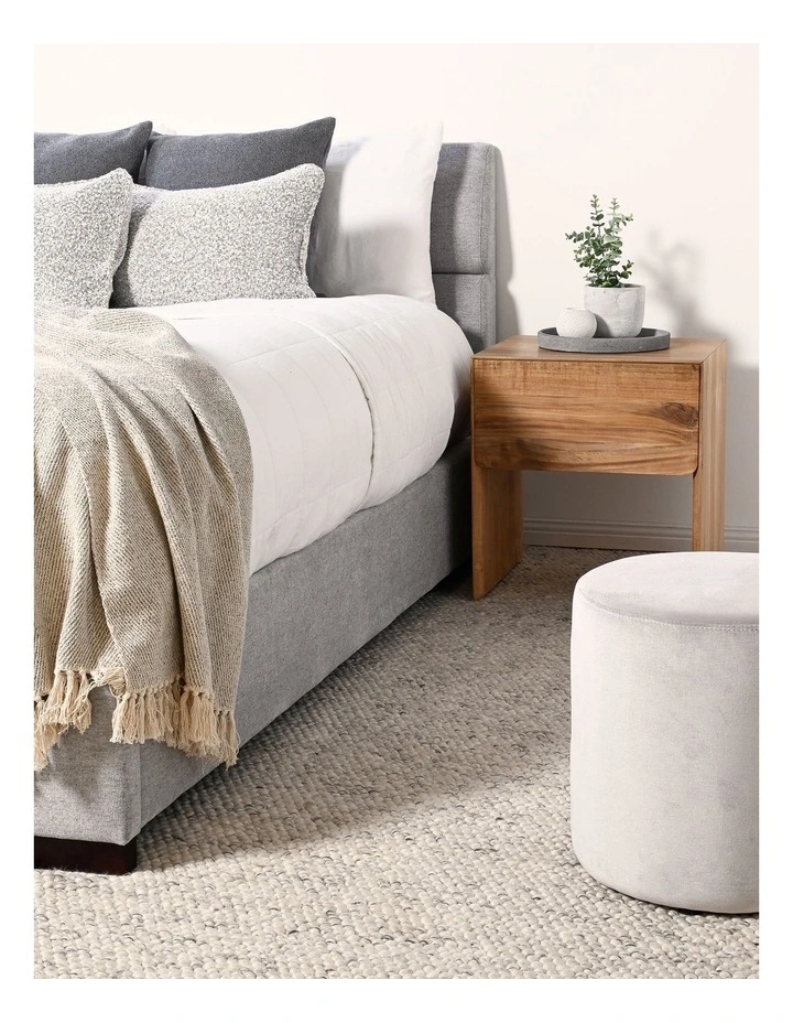 Baxter King Headboard in Paloma Grey image 2