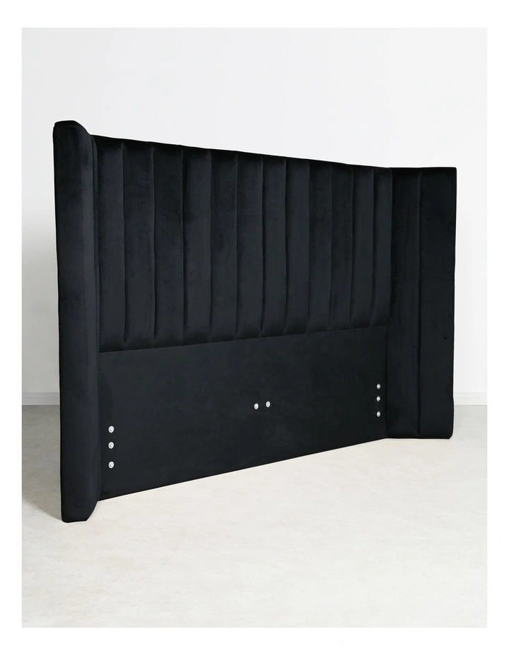 Celeste - Headboard - King - Black image 3