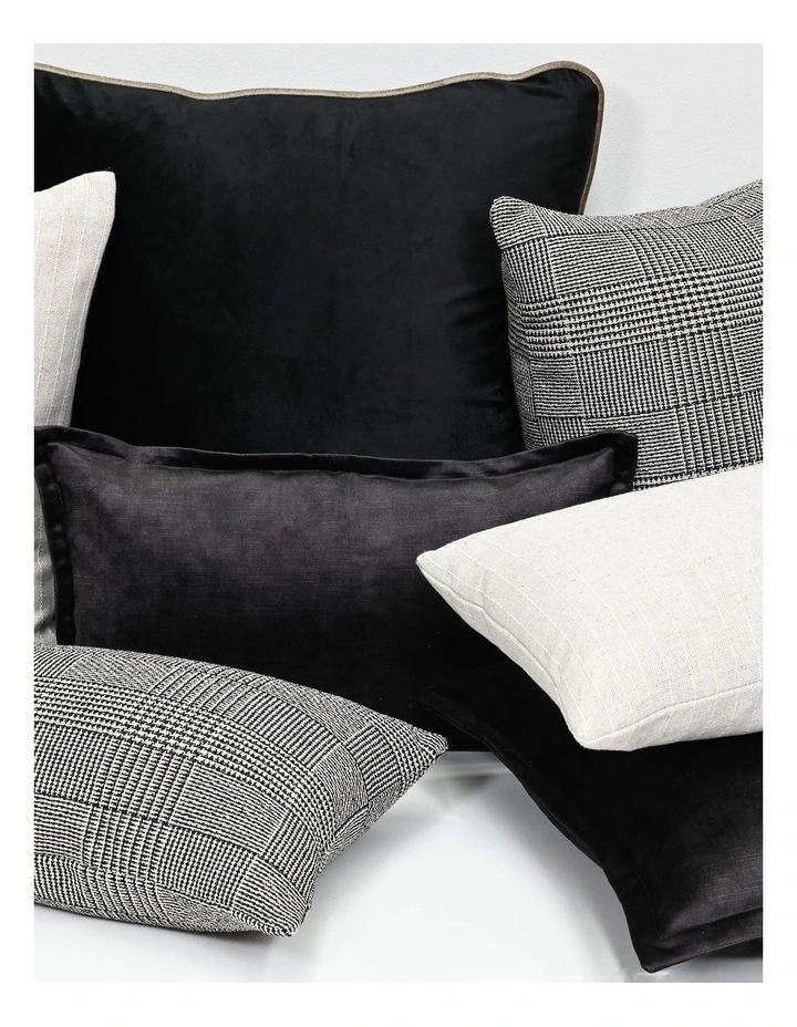 Essential - Dark Grey Plush - Velvet Cushion - 30 X 50 image 2