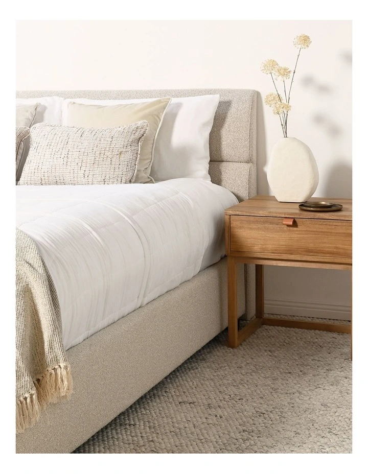 Baxter - Headboard - Queen - Oatmeal image 3