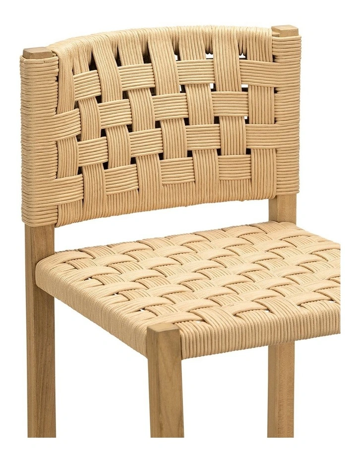 Kyren Woven Rope Counter Stool Indoor & Outdoor image 5