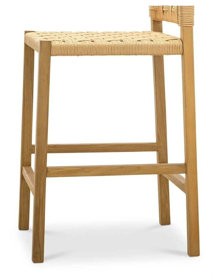 Kyren Woven Rope Counter Stool Indoor & Outdoor image 6