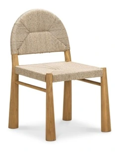 Caliste Arch Woven Rope Dining Chair Set Of 2 Indoor & Outdoor