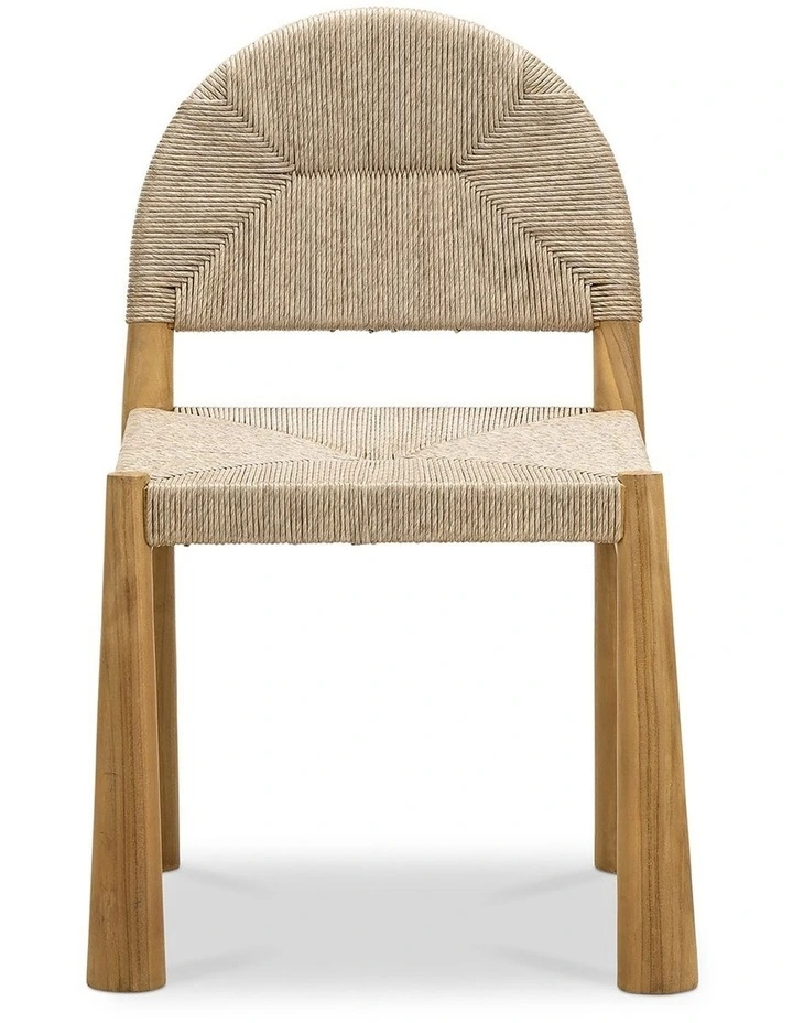 Caliste Arch Woven Rope Dining Chair Set Of 2 Indoor & Outdoor image 2