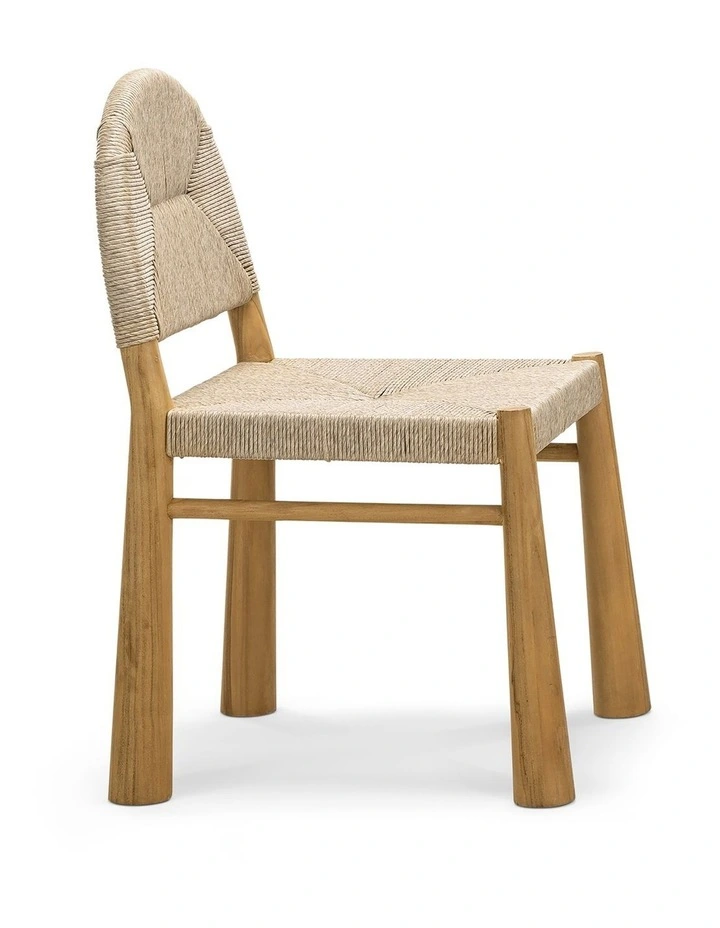 Caliste Arch Woven Rope Dining Chair Set Of 2 Indoor & Outdoor image 3