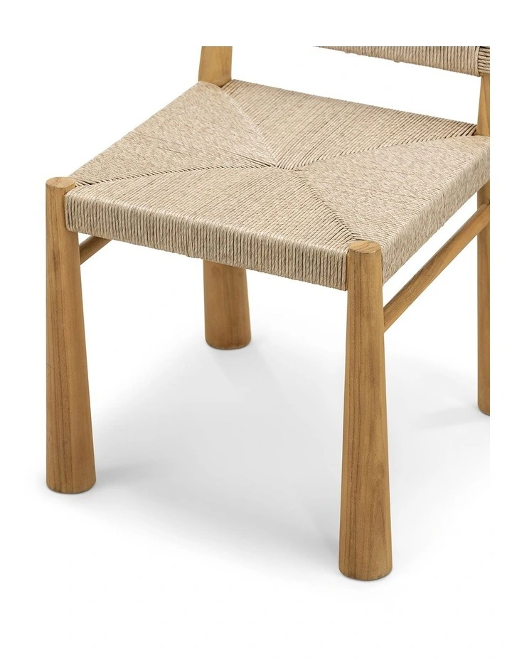 Caliste Arch Woven Rope Dining Chair Set Of 2 Indoor & Outdoor image 6