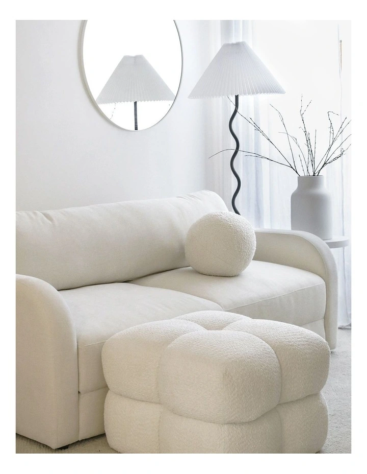 Doze Double Sofa Bed 2.5 Seater In Cosmic Latte image 2