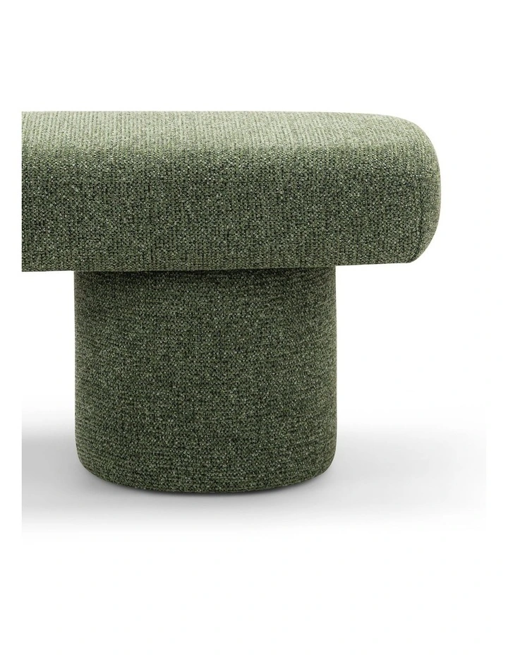 Nico Bench Seat 140cm In Moss Green image 5