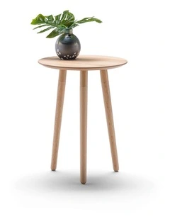 Nochio Oak Round Side Table