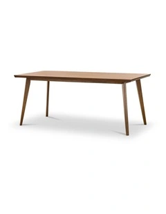 Bruno Dining Table 180cm In Brown Oak