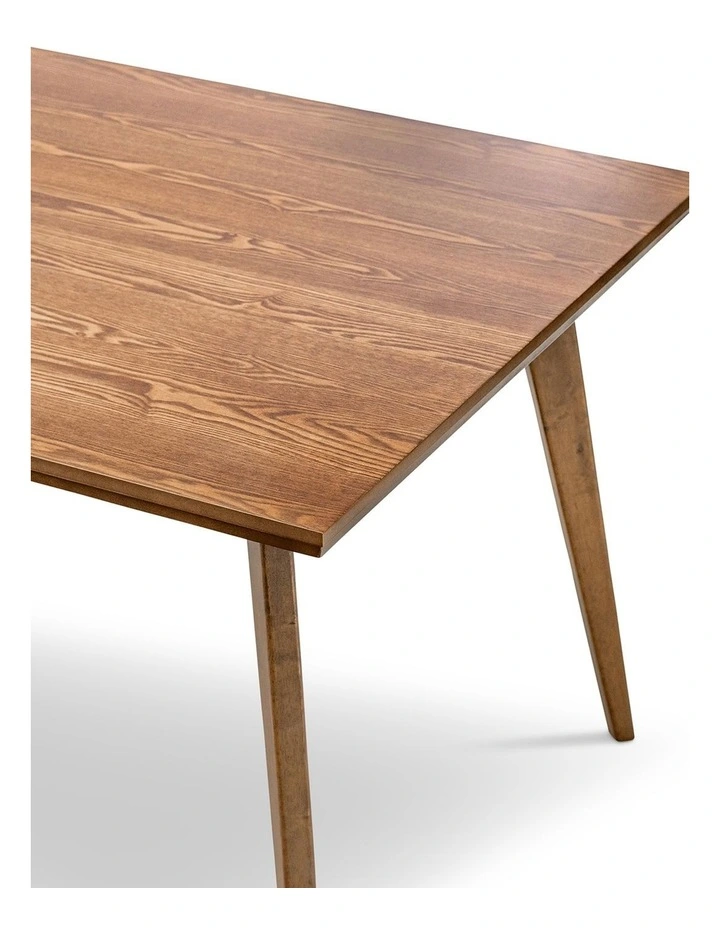 Bruno Dining Table 180cm In Brown Oak image 5