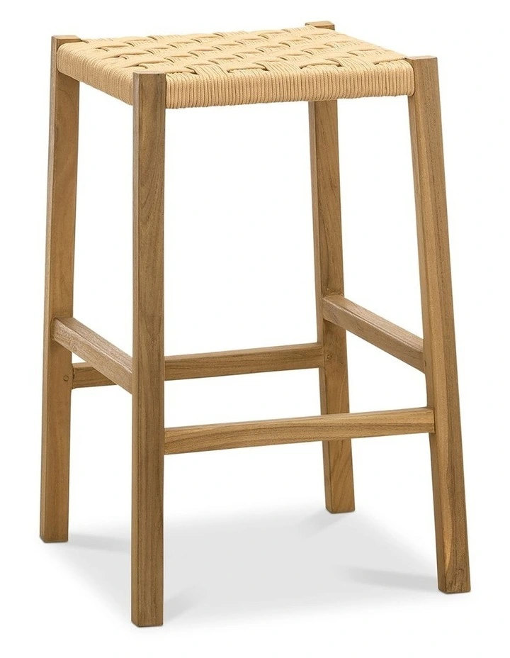 Kyren Woven Rope Barstool Indoor & Outdoor image 3