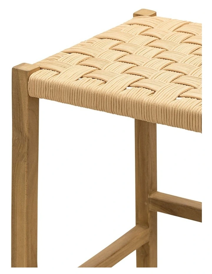 Kyren Woven Rope Barstool Indoor & Outdoor image 4