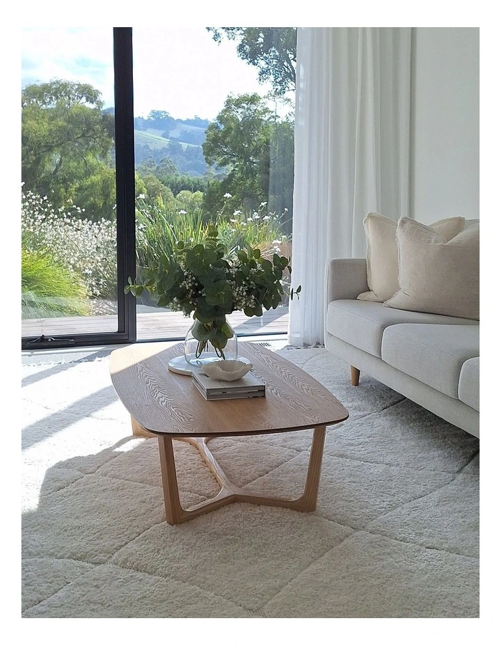 Span Ashwood Oval Coffee Table In Natural image 3