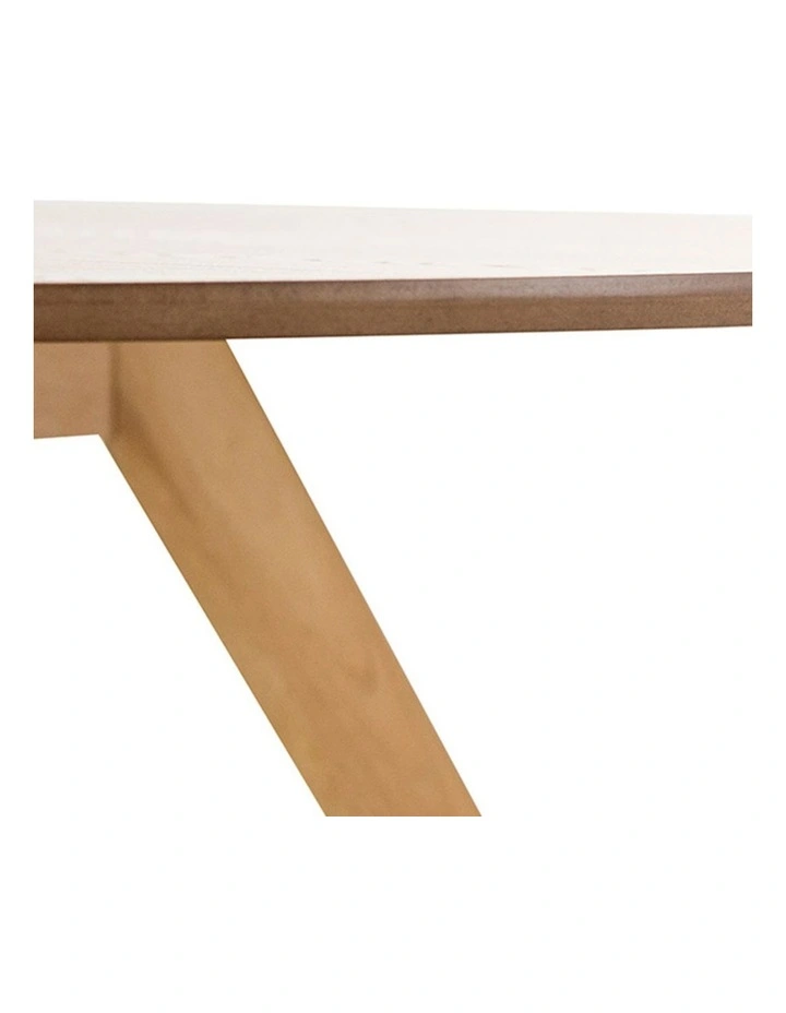 Milari Round Dining Table 120cm In Natural Oak image 5