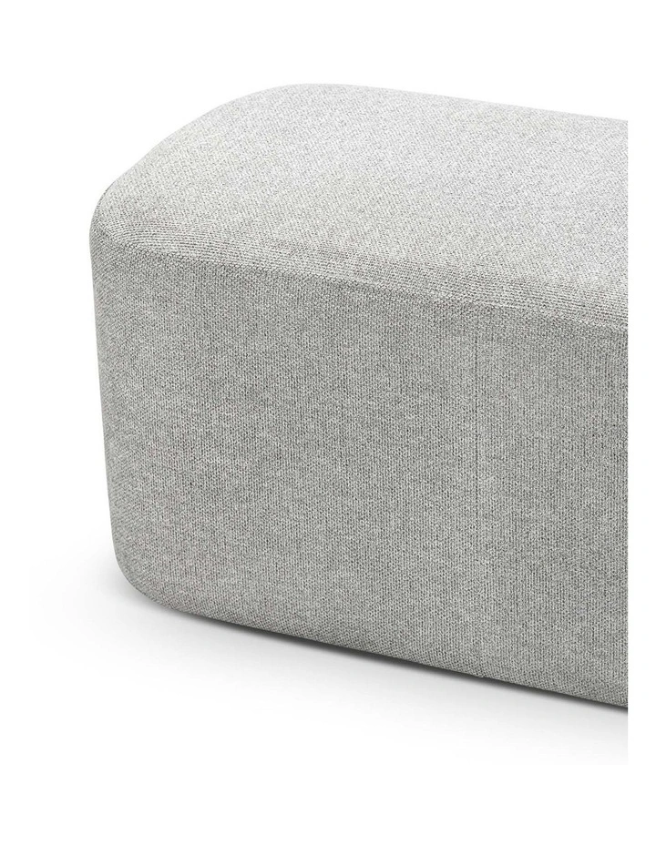 Podd Ottoman Bench Stool In Hail Grey image 5