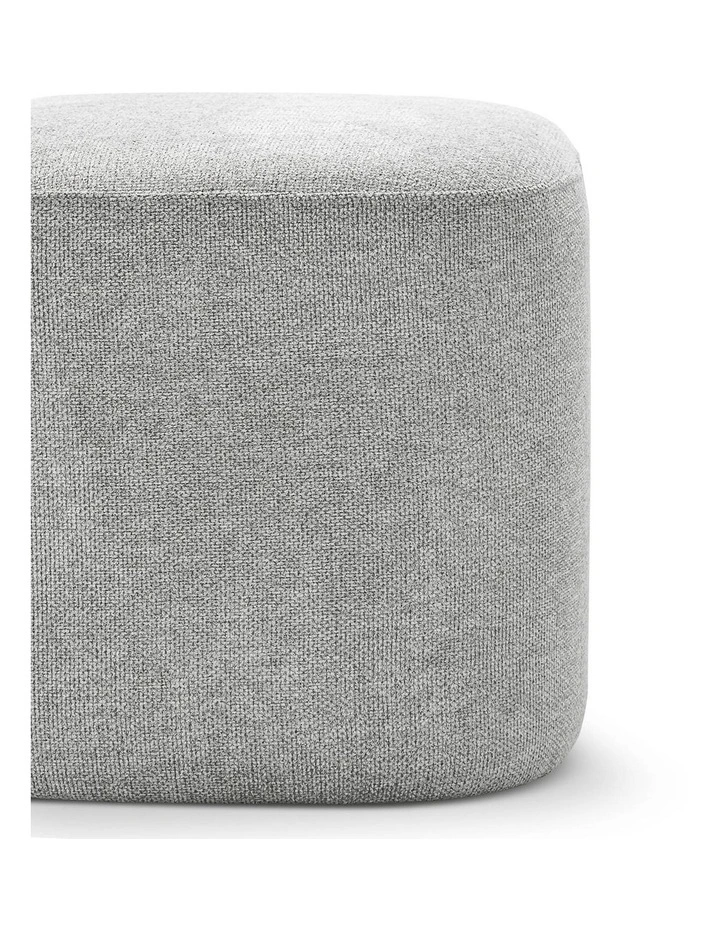 Podd Ottoman Bench Stool In Hail Grey image 6