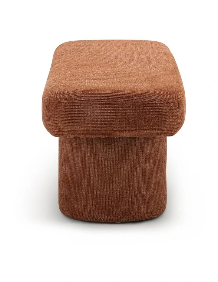 Nico Bench Seat 140cm In Rust Orange image 4