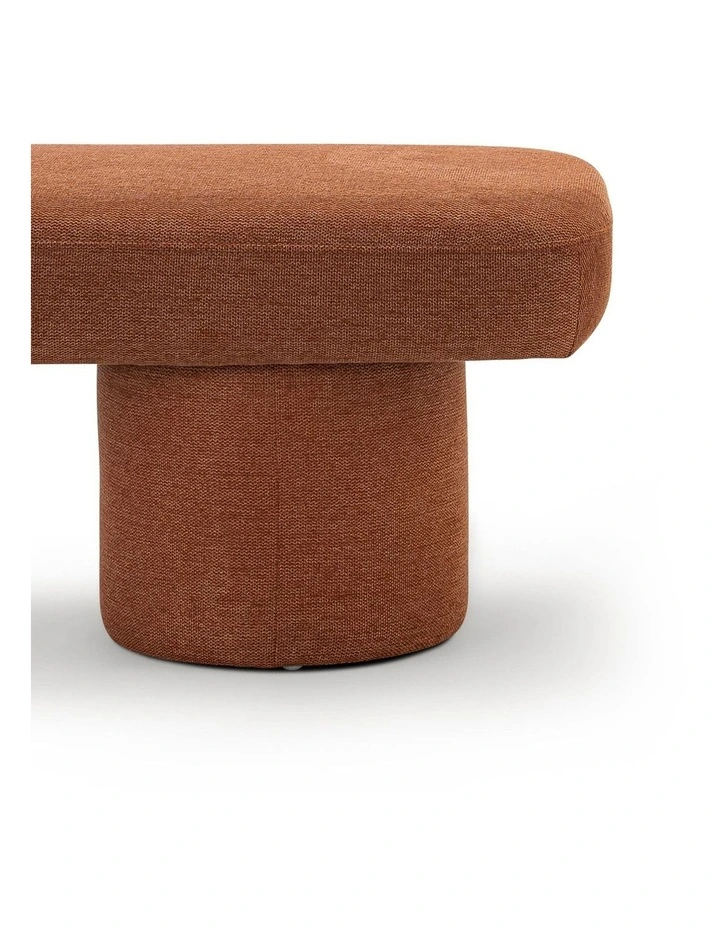 Nico Bench Seat 140cm In Rust Orange image 5