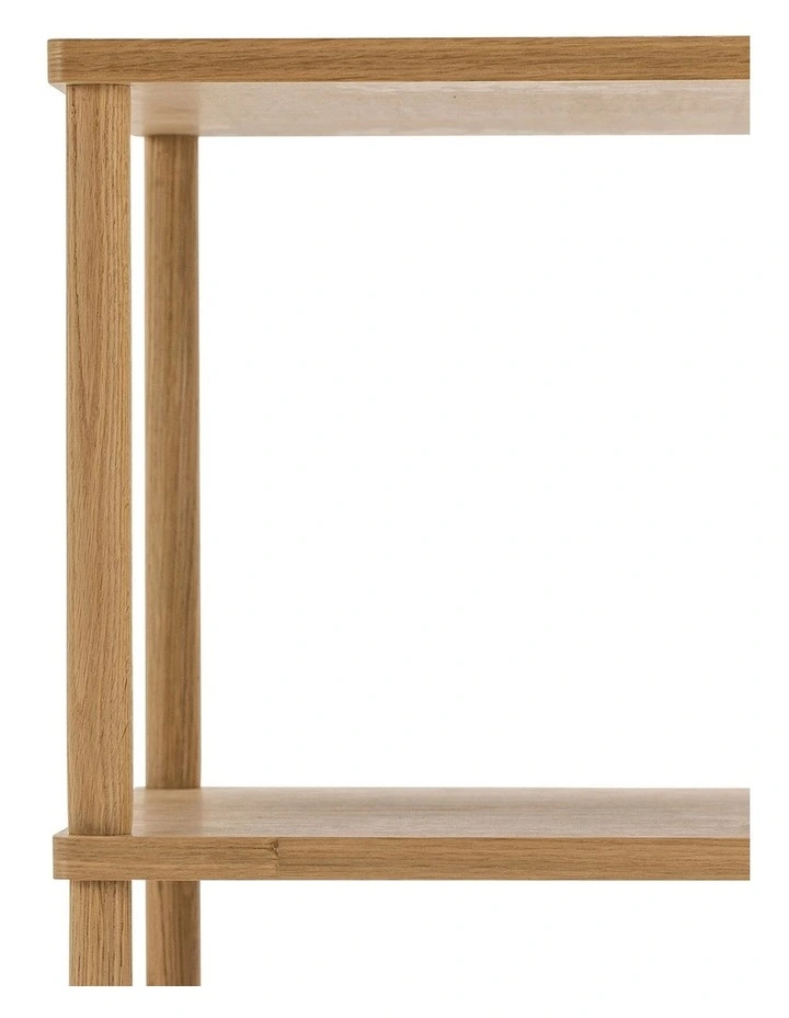 Rakie Tall Shelving Unit In Natural Oak image 5