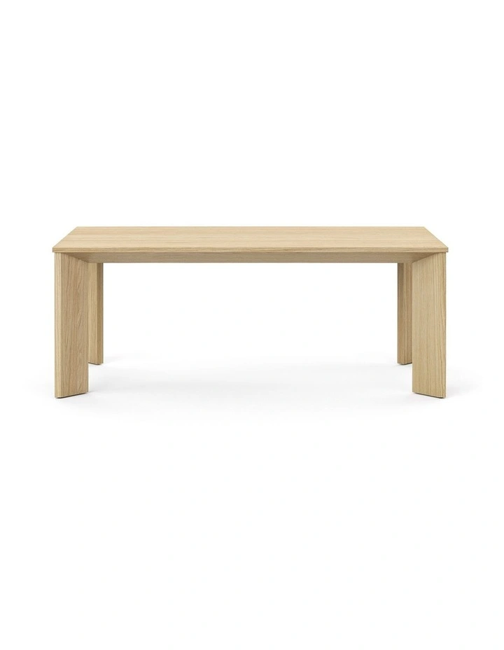 Edje Oak Dining Table 200cm In Natural image 2