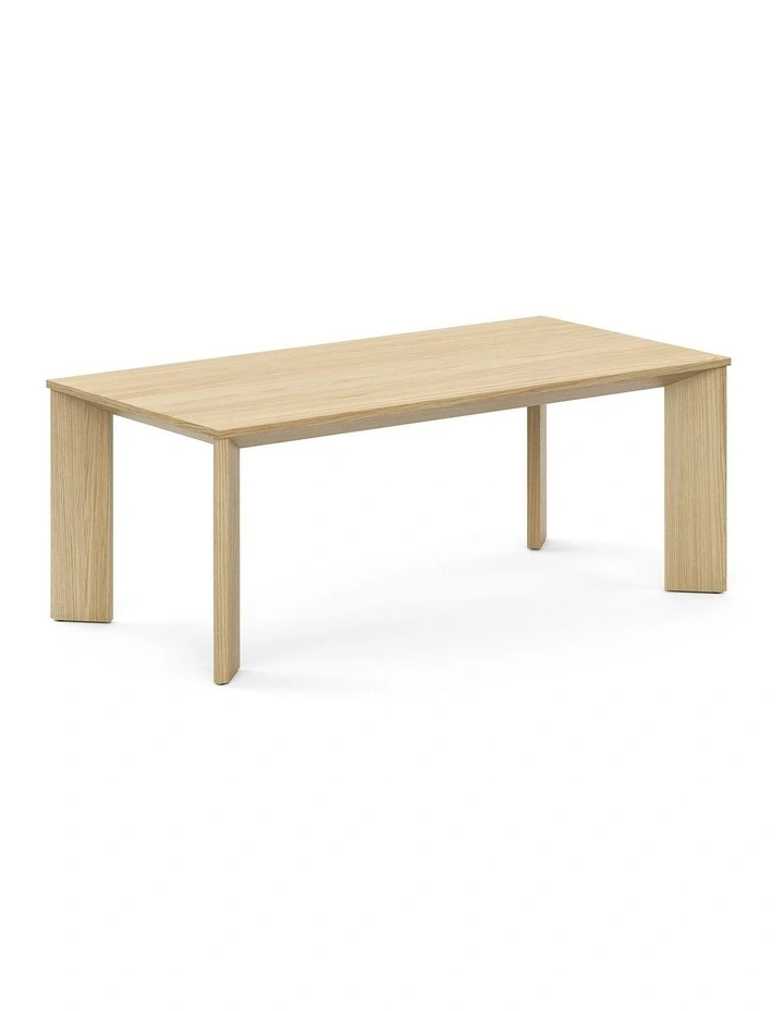 Edje Oak Dining Table 200cm In Natural image 4