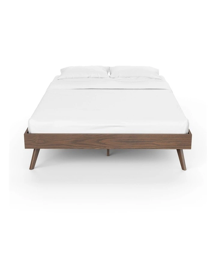 Stella Queen Bed Base In Walnut image 3